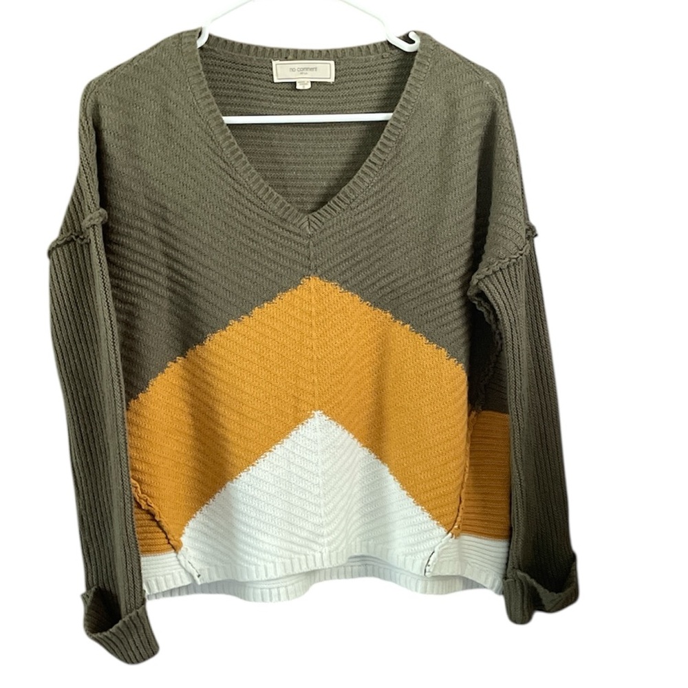 No Comment Sweater Size S